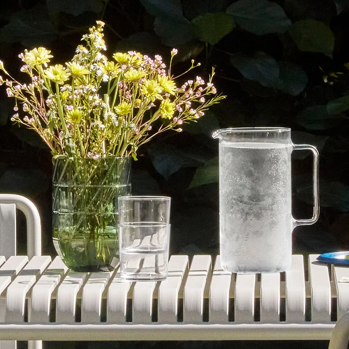 HAY - Karaffe L, H 23,5 cm, klar