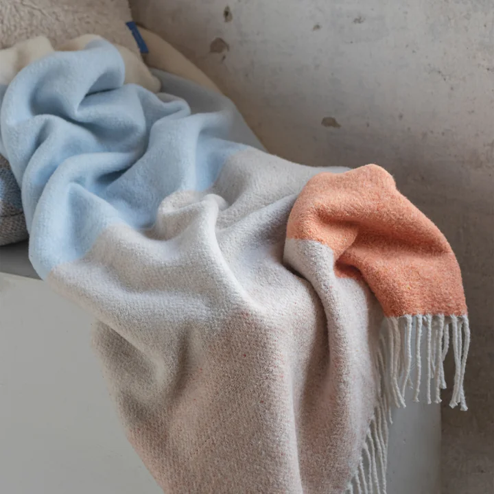 Mette Ditmer - Brick Decke 190 x 125 cm, hellgelb