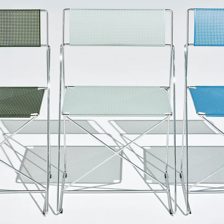 HAY - X-Line Stuhl, Indoor, verchromt