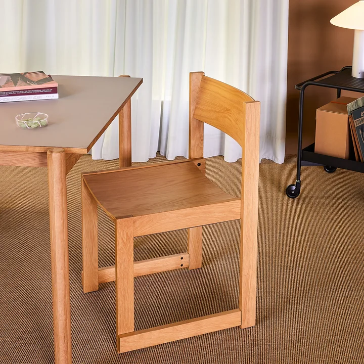 Hübsch Interior - Forma Esszimmerstuhl, Eiche natur