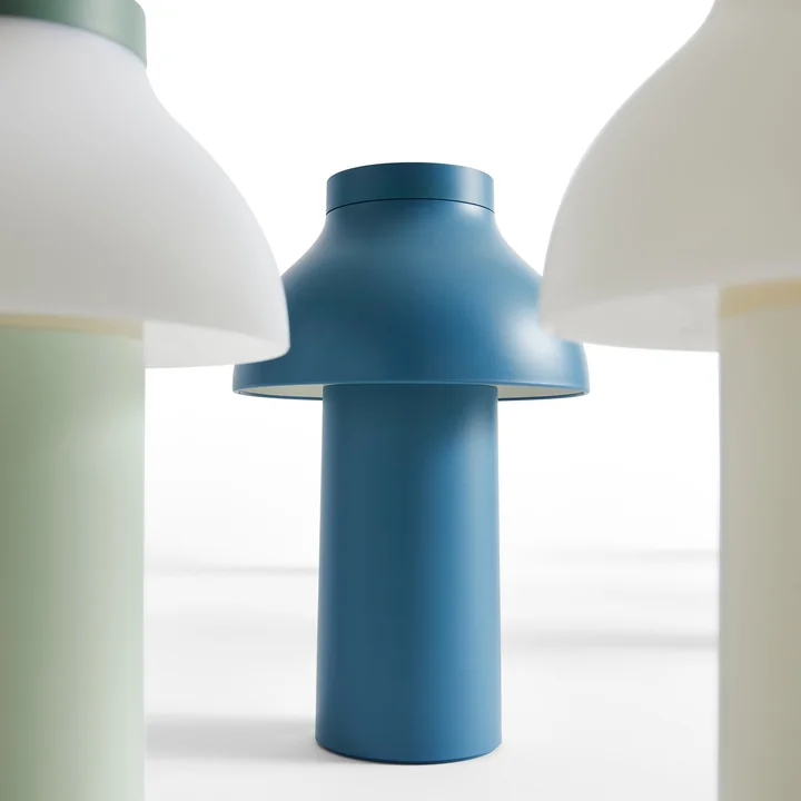 HAY - PC Portable Leuchte No 2, azurblau