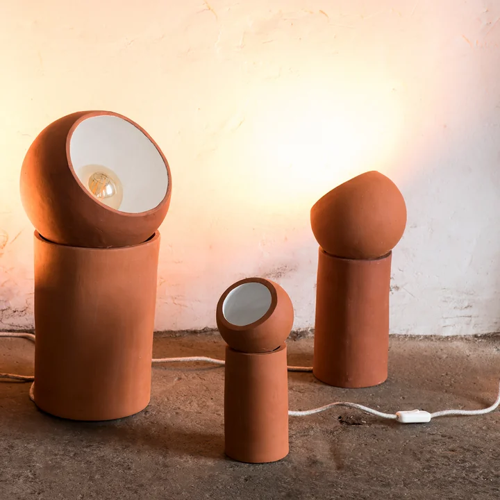 Serax - Terra Bodenleuchte S, M, orange