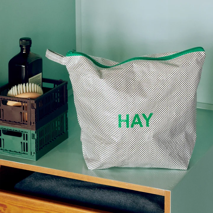 HAY - Candy Mono Kulturbeutel, wash, grau