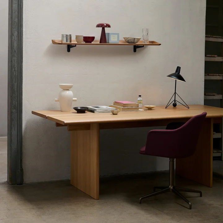 &Tradition - Ita OS1 Esstisch, 200 x 95 cm, Eiche