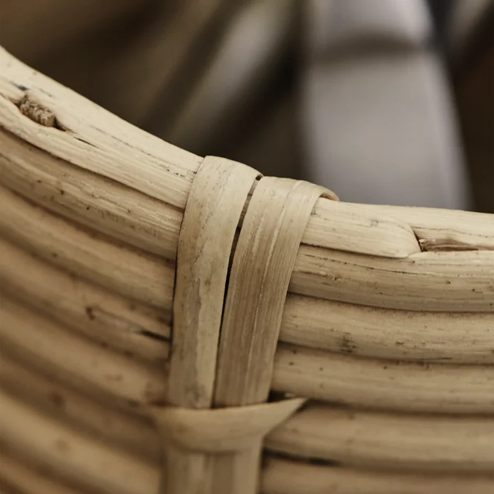 House Doctor - Linder Aufbewahrungskorb, Rattan