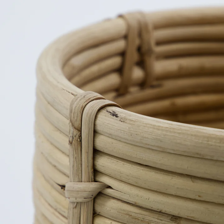 House Doctor - Linder Aufbewahrungskorb, Rattan