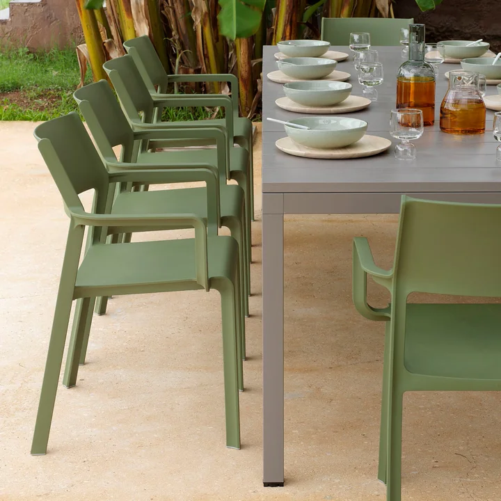 Nardi - Trill Outdoor Armlehnstuhl, agave