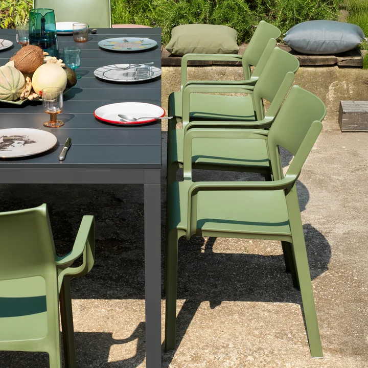 Nardi - Trill Outdoor Armlehnstuhl, agave