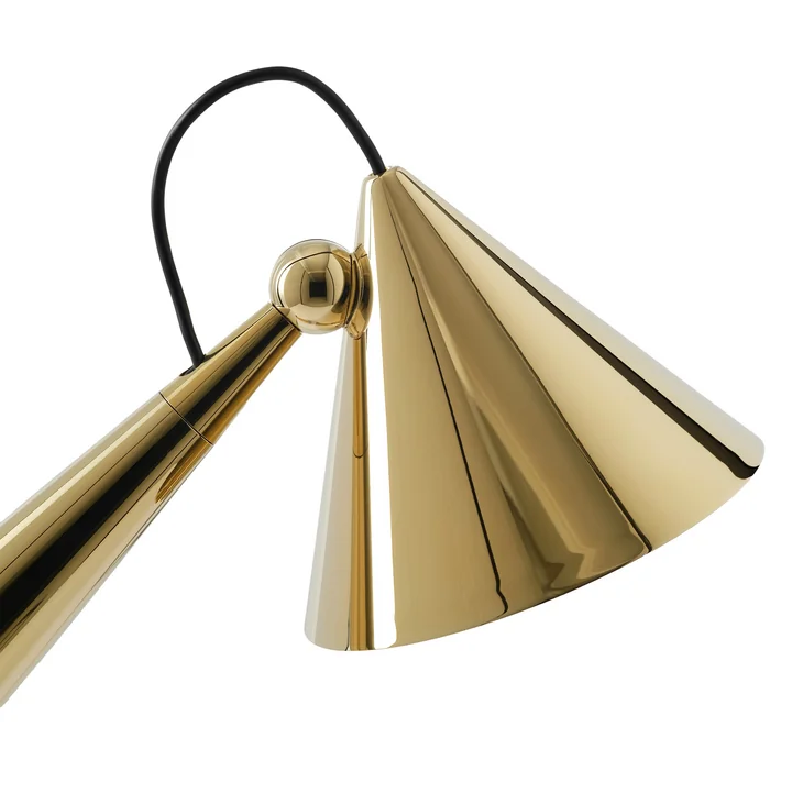 Tom Dixon - Pose Task LED Tischleuchte, gold