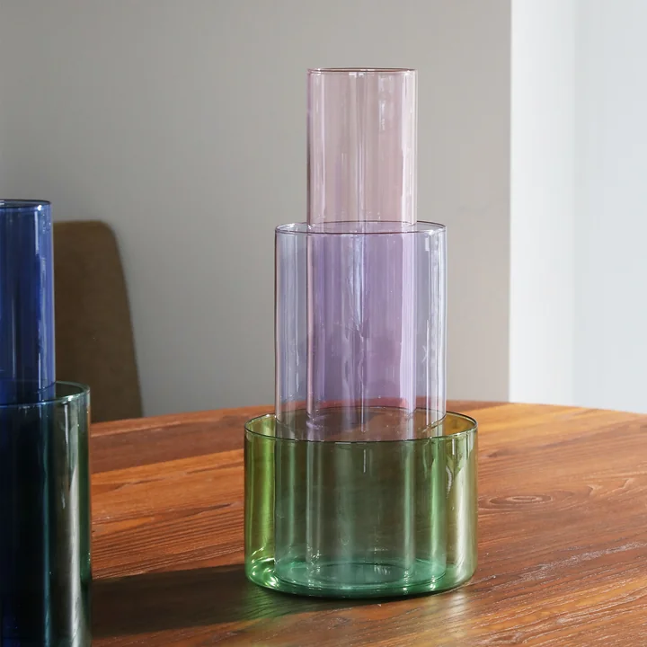 &klevering - Amphi Vase large, grün 