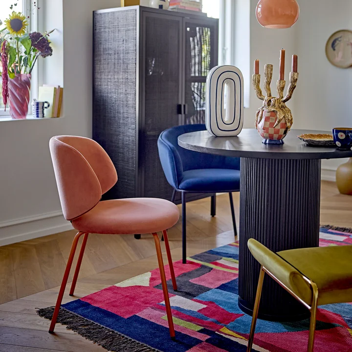 Bloomingville - Loggia Teppich, 140 x 200 cm, mehrfarbig