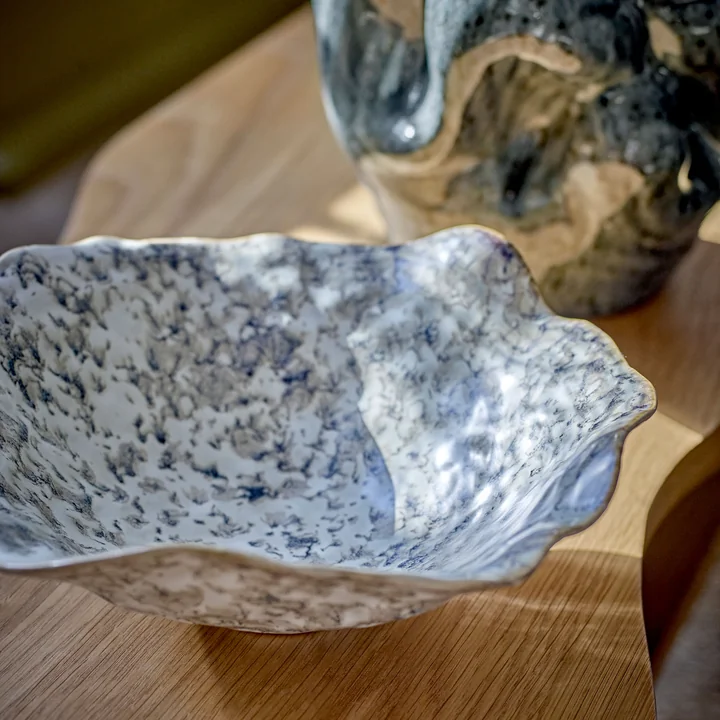 Bloomingville - Lennon Schale, Ø 27 x 9,5 cm, grau