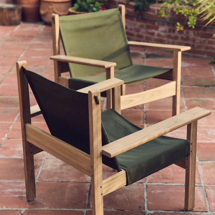 HKliving - Explorer Chair, army green