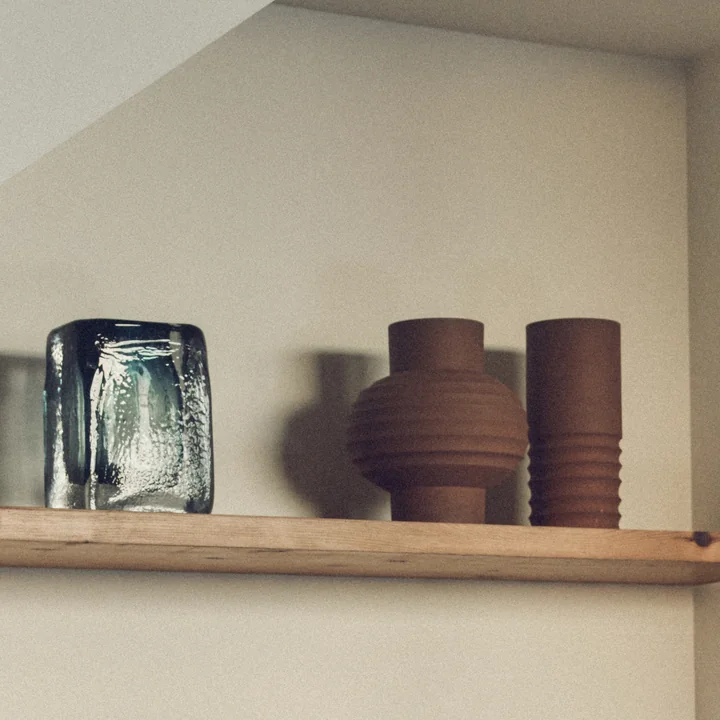 HKliving - Handcarved Terrakotta Vasen