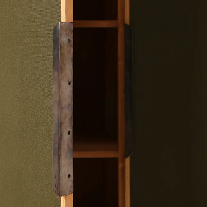 HKliving - Pioneer Schrank, 100 x 180 cm, Canvas