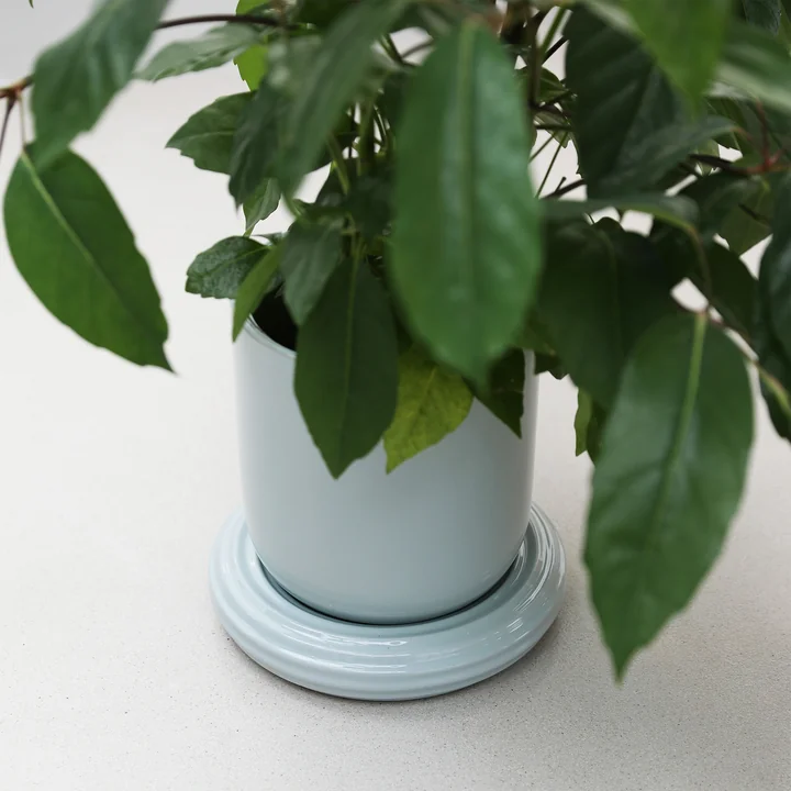 &klevering - Churros Blumentopf, Ø 24,5 x 25 cm, mist