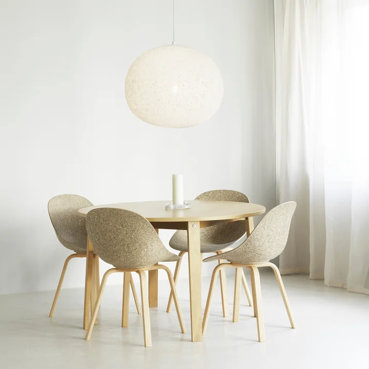 Normann Copenhagen - Act Pendelleuchte Ø 60 cm, weiß