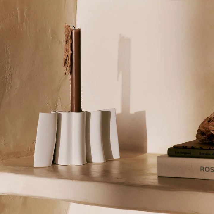 Ferm Living - Dedali Kerzenhalter, off-white