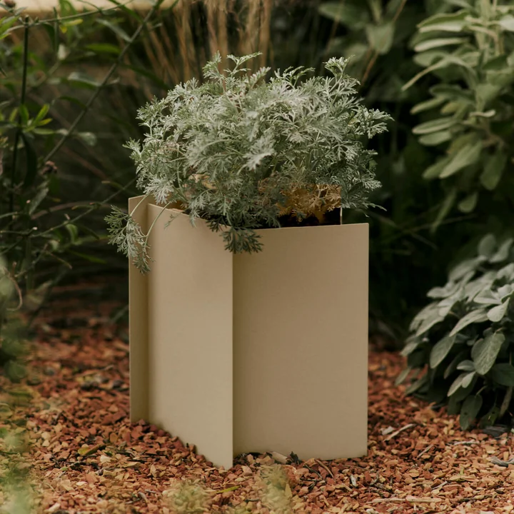 Ferm Living - Fragma Pflanztopf, Ø 27,5 x H 29 cm, cashmere