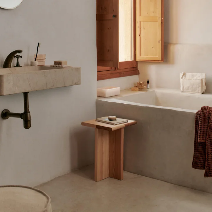 Ferm Living - Sala Beistelltisch, H 45 cm, Douglasie geölt