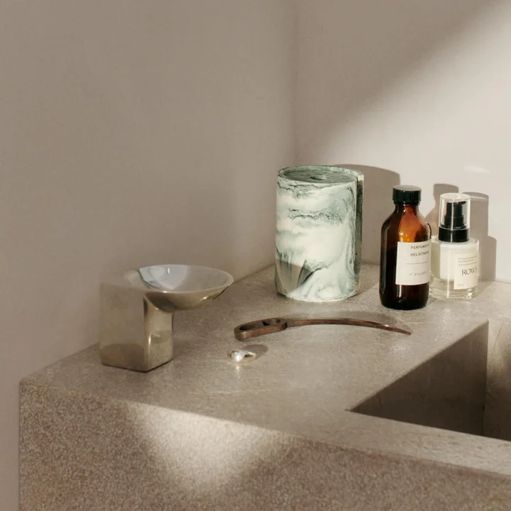 Ferm Living - Santany Dekoschale, Ø 9,5 x H 7 cm, silber