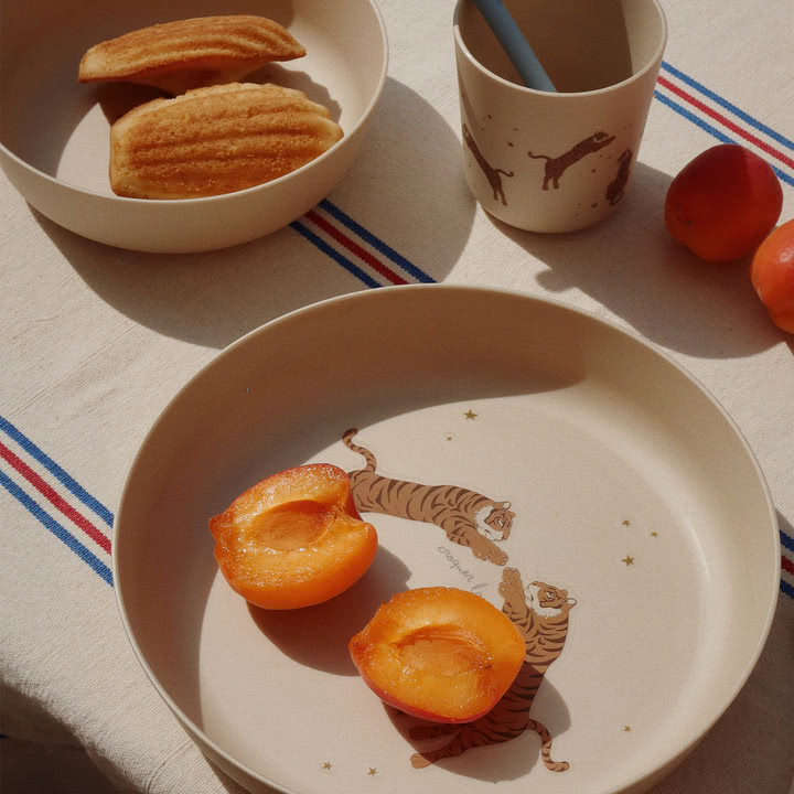 Konges Sløjd - PLA Geschirrset, Tiger
