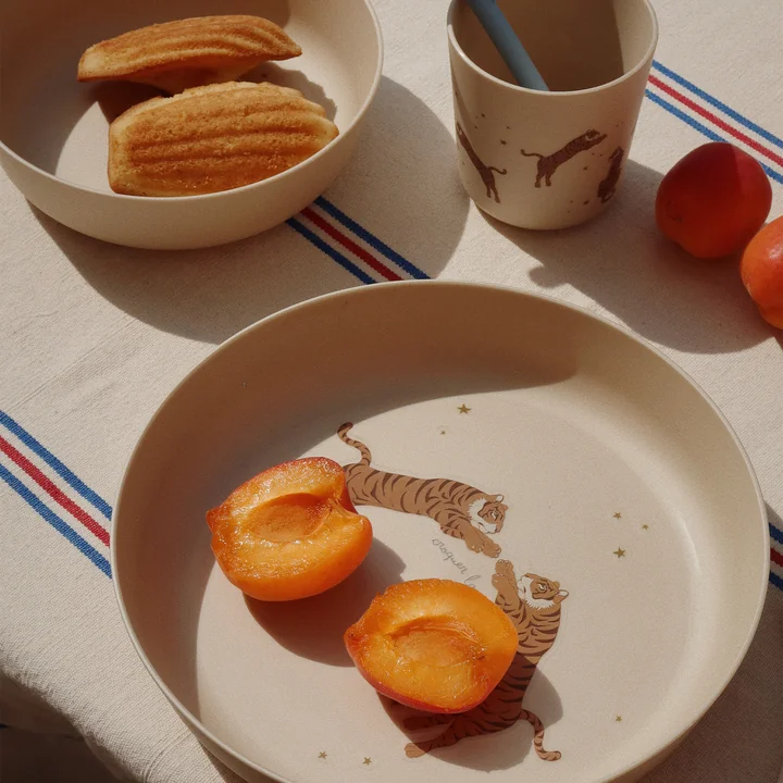 Konges Sløjd - PLA Geschirrset, Tiger