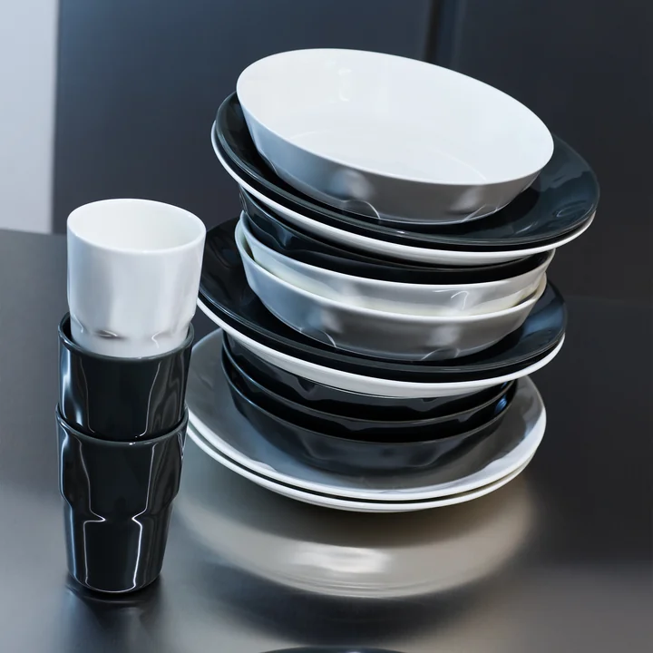 Iittala - Solare Schalen, Teller und Becher