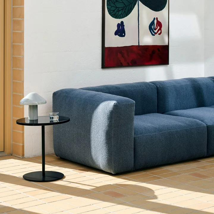 HAY - Pyro Beistelltisch, Ø 45 cm, schwarz / schwarz