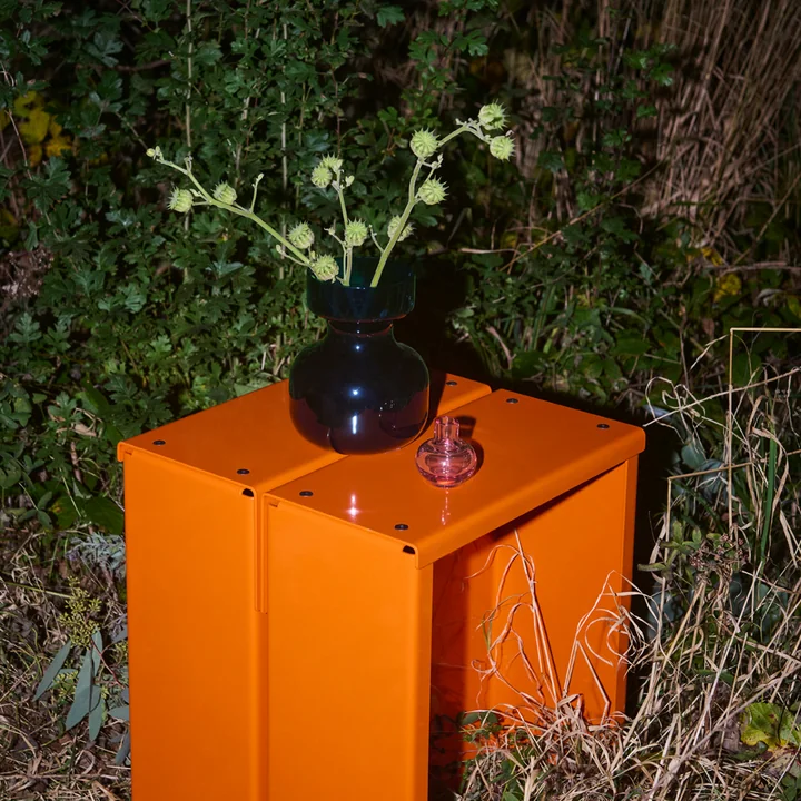 Marimekko - Säkki Vase, Ø 13,2 cm, mitternachtsblau 