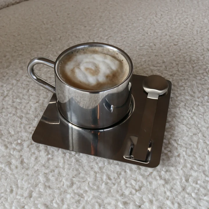Nichba Design - Kaffeeset, Edelstahl