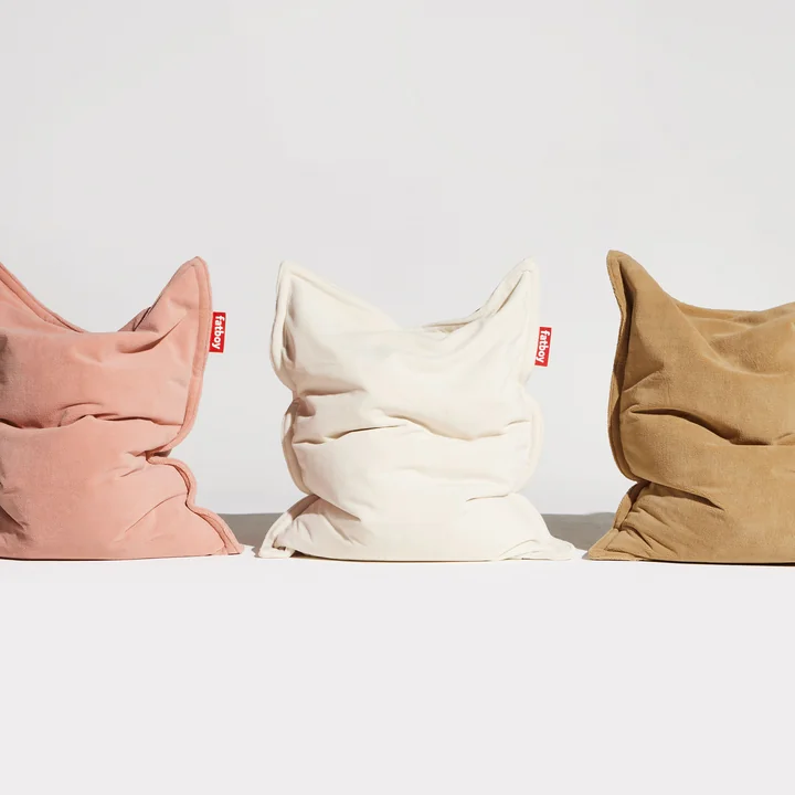 Fatboy - Sitzsack Original Slim Teddy, off-white