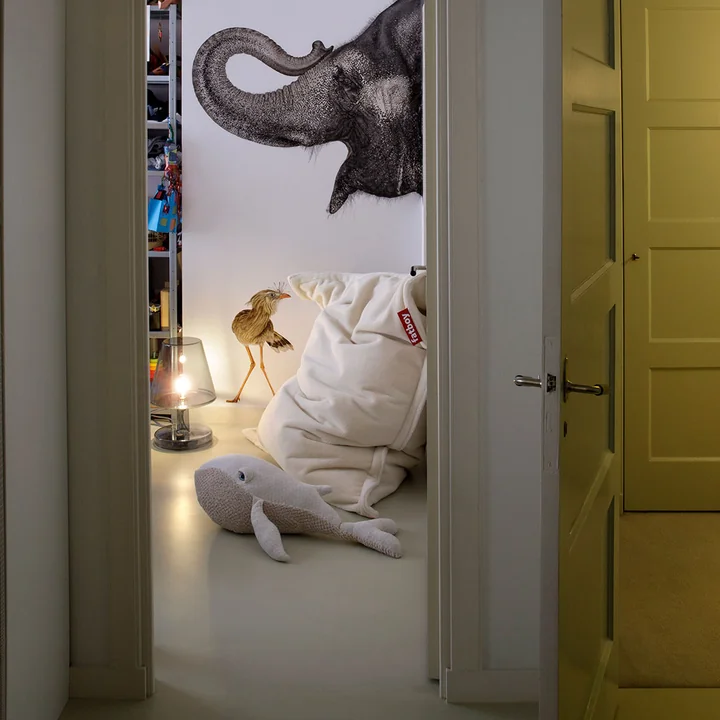 Fatboy - Sitzsack Original Slim Teddy, off-white