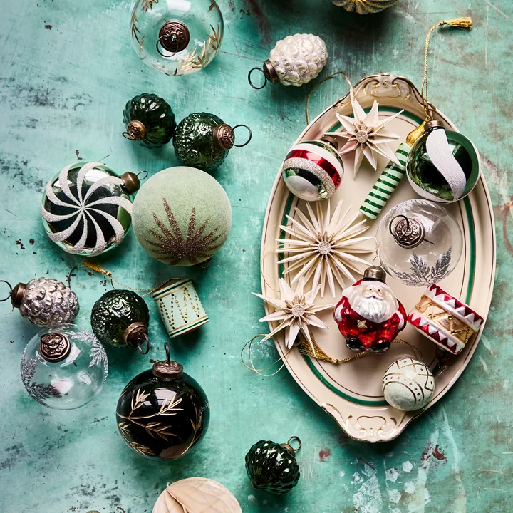 House Doctor - Drum und Candle Ornamente