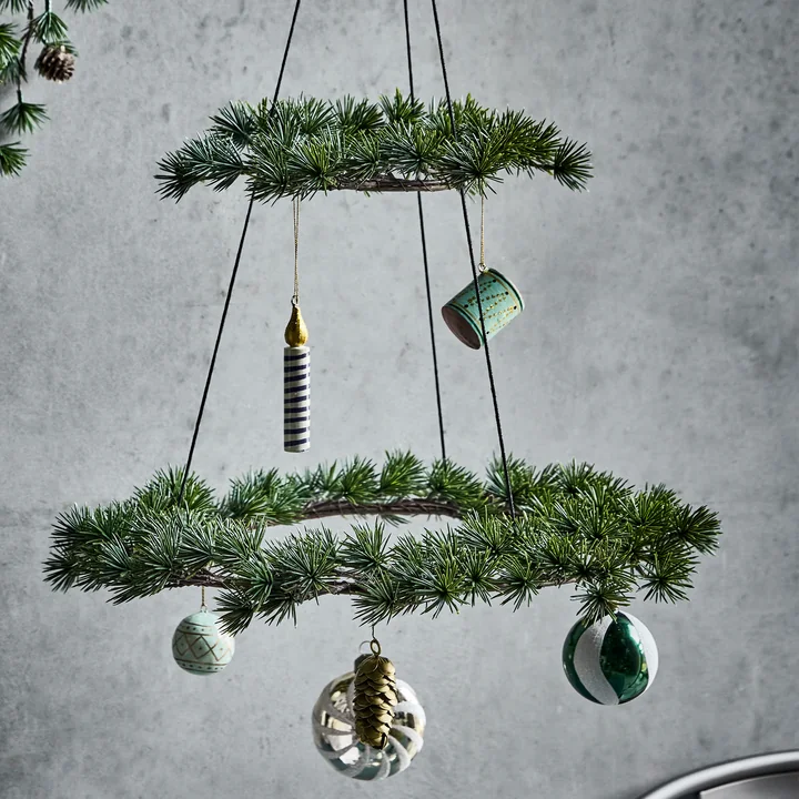 House Doctor - Drum und Candle Ornamente