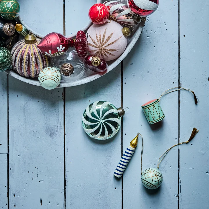 House Doctor - Drum und Candle Ornamente