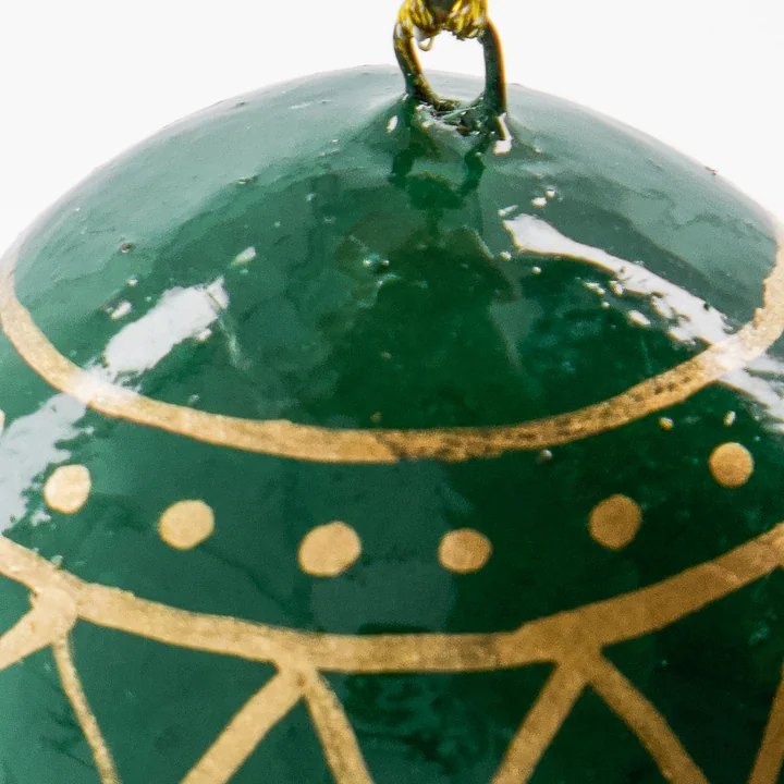 House Doctor - Mach Ornament, Ø 4 cm, dunkelgrün