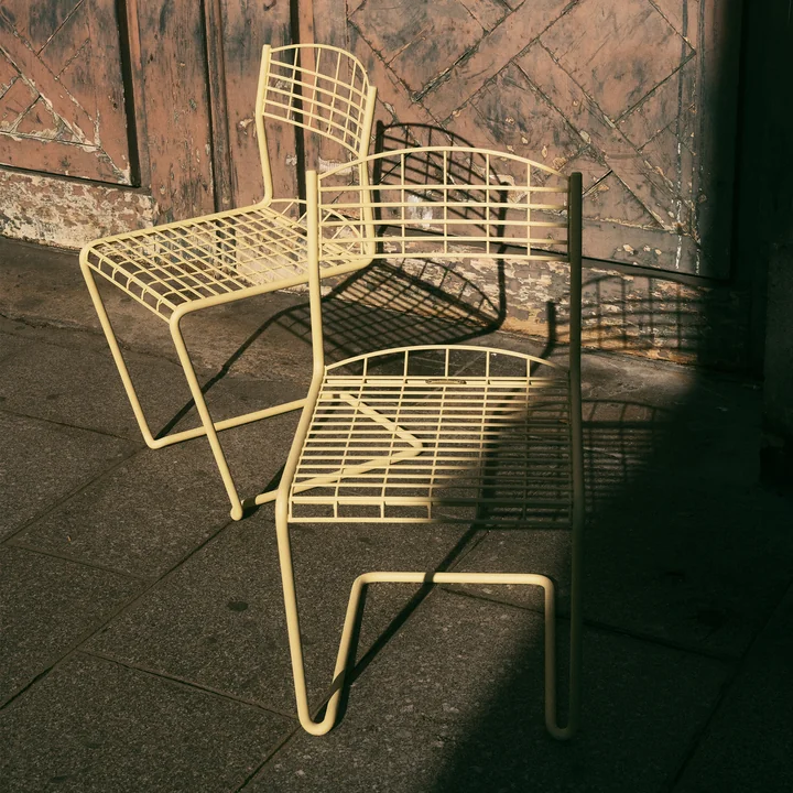 Grythyttan - High Tech Gartenstuhl, ivory