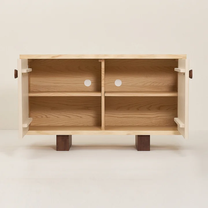 Nobodinoz x Heju - Sideboard 70 x 120 cm, Esche natur