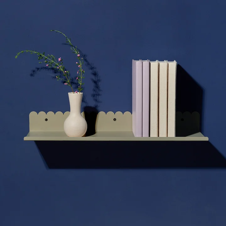 Nobodinoz - Vibes Wandregal, large, green tea