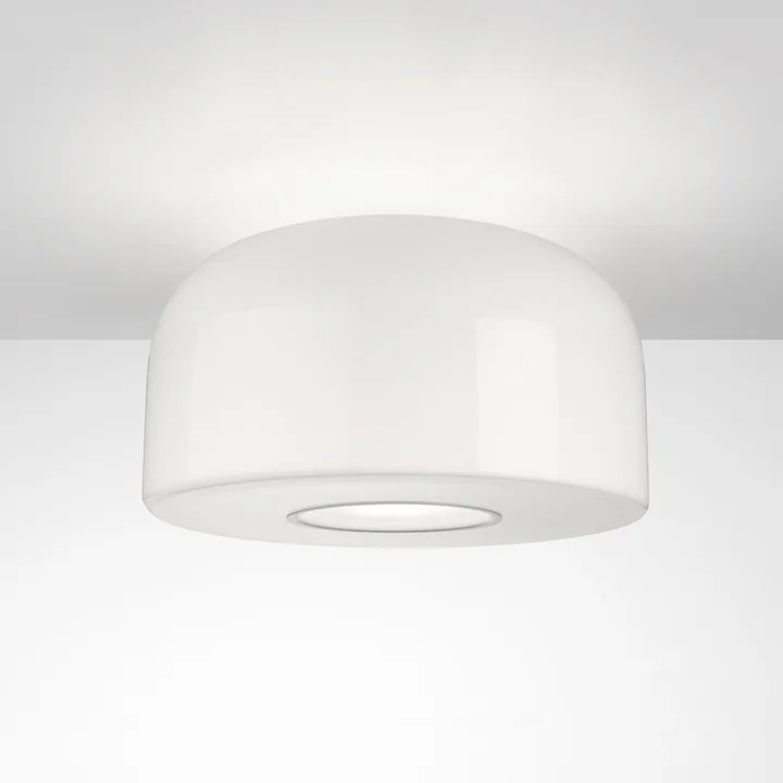 Flos - Bellhop Glass C2 Deckenleuchte, weiß