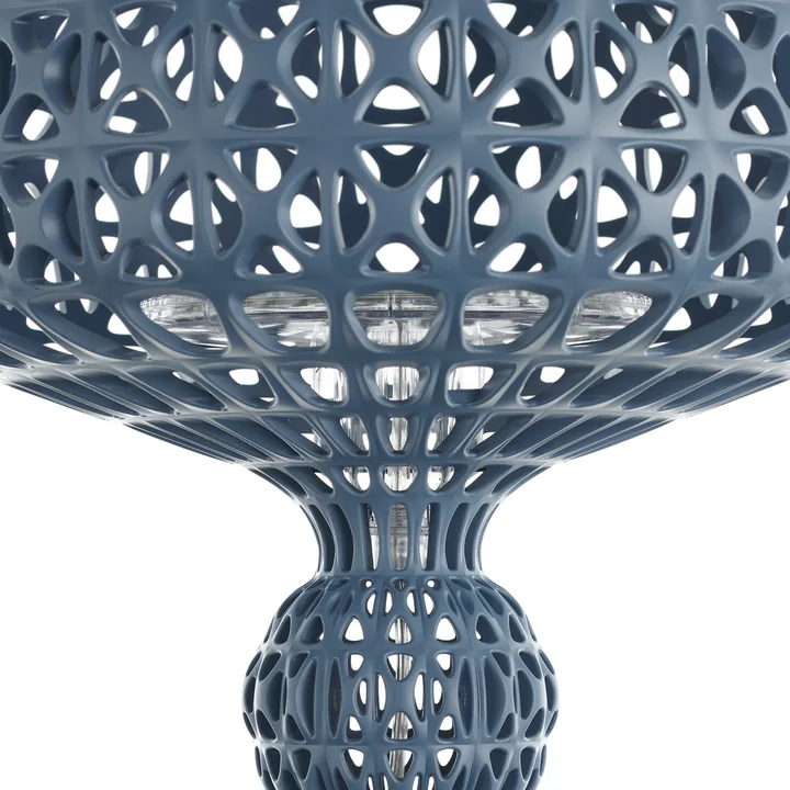 Kartell - Mini Kabuki LED Tischleuchte, hellblau