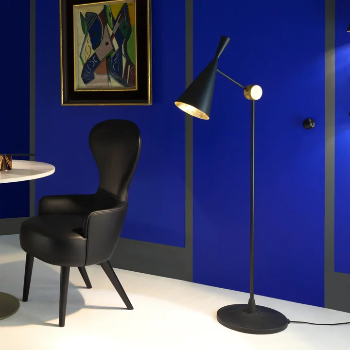 Tom Dixon - Beat LED Stehleuchte, schwarz