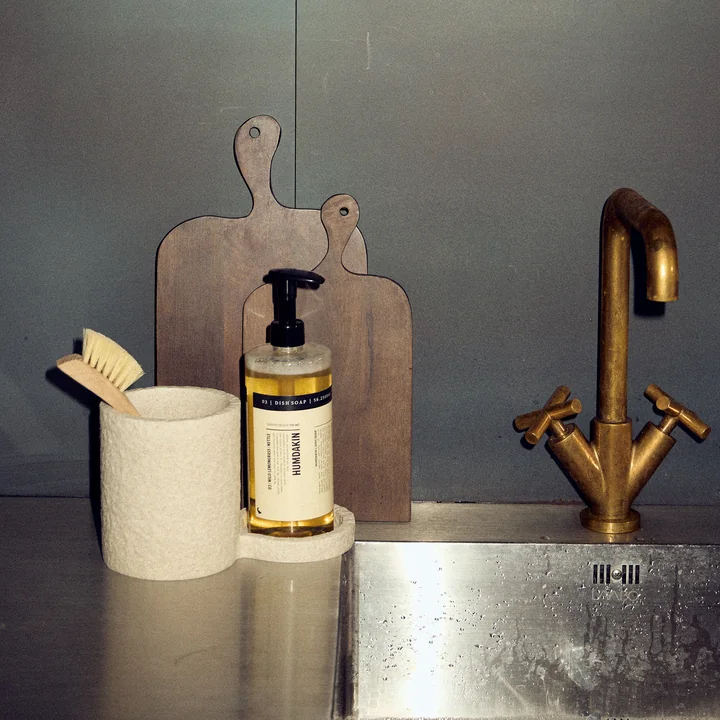 Humdakin - Sandstein Spülorganizer, natur