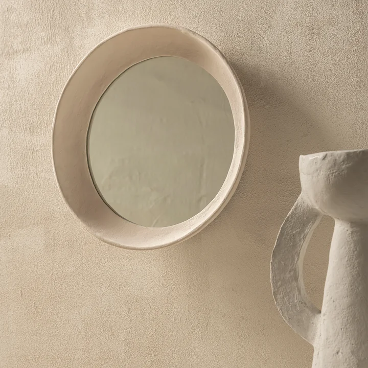 Serax - Earth Spiegel, weiß