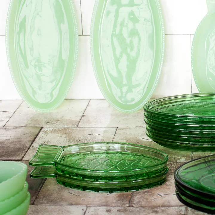 Serax - Fish & Fish N°1 Servierschale, grün