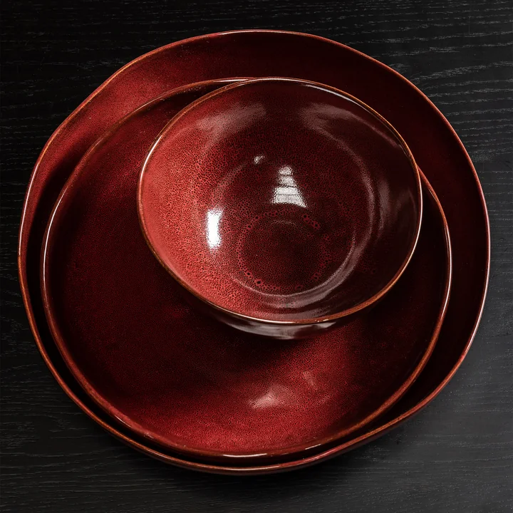 Serax - La Mère Servierschalen, venetian red