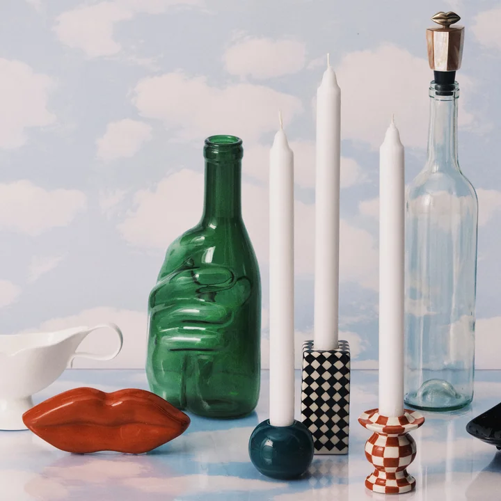 Serax - Les Objets Mouleversants Kerzenhalter, mix (3er Set)