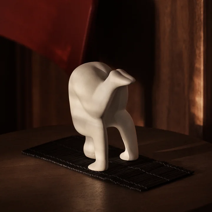 Design House Stockholm - Yoga Skulptur Nr. 4, hellgrau