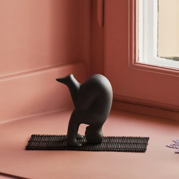 Design House Stockholm - Yoga Skulptur Nr. 4, schwarz